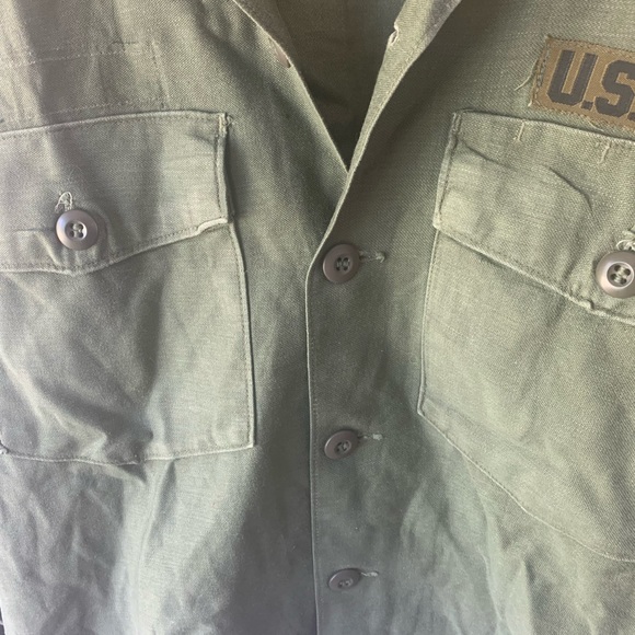 VTG US Army Shirt 15 1/2 x 3? - Picture 7 of 10